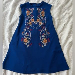 EUC Embroidered Boutique Dress- Size XL